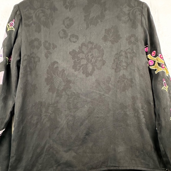 Allure Multi color Embroidered Embellished Jacket women’s size M Party - Picture 13 of 14